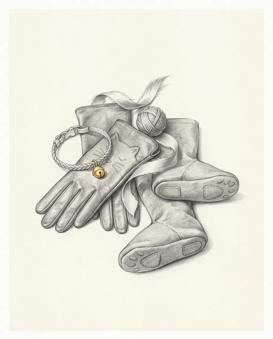 Graphite artwork symbolising Kitten Play