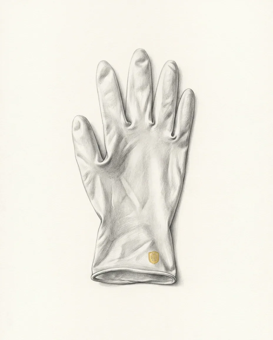 Graphite artwork symbolising Latex Fetish