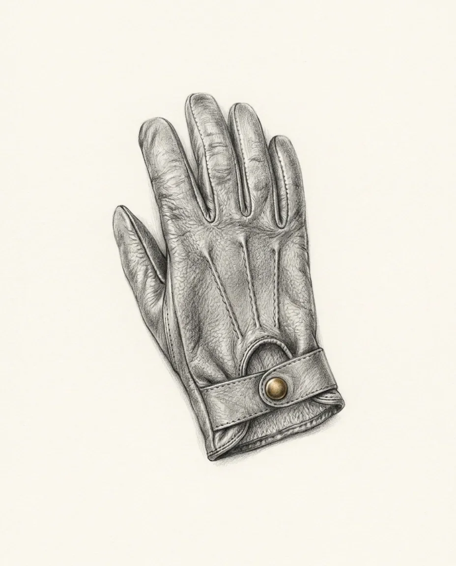 Graphite artwork symbolising Leather Fetish