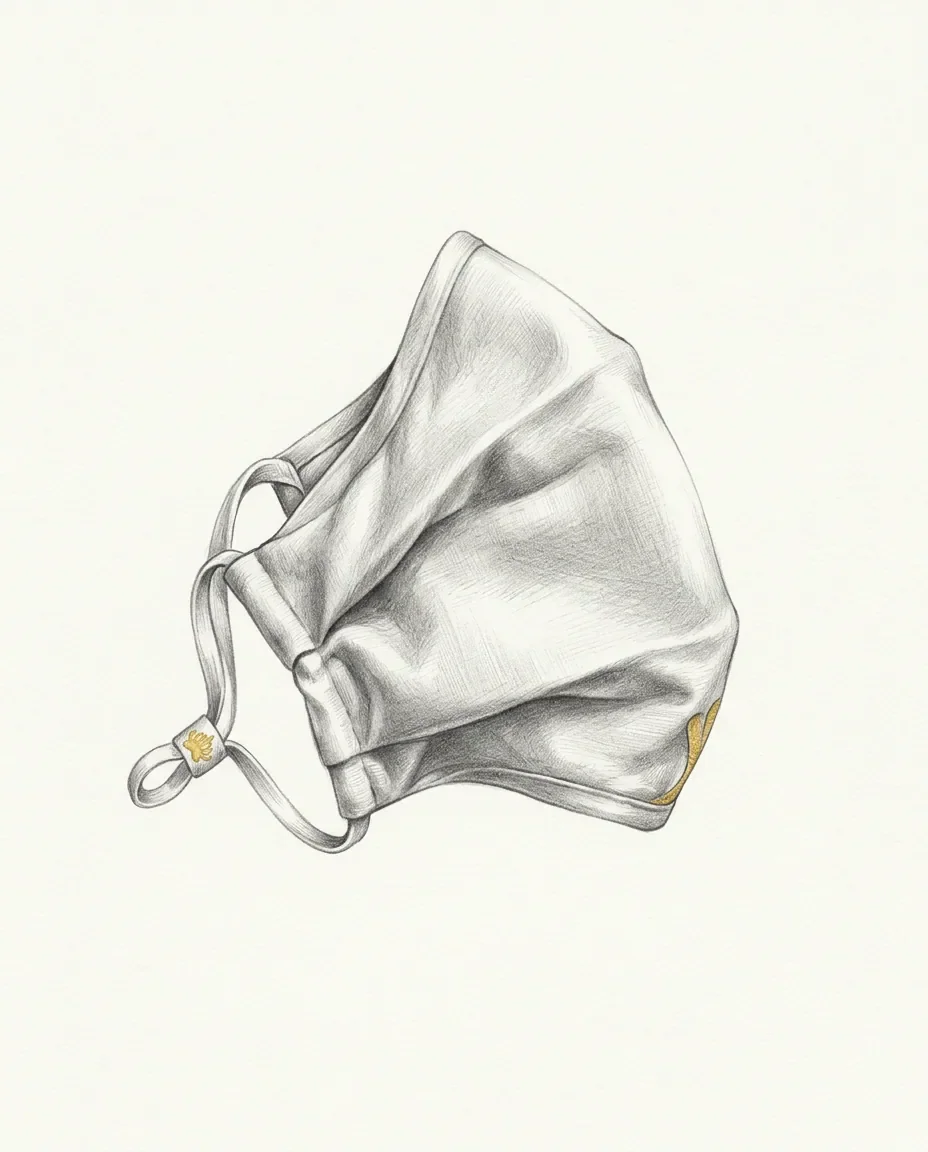 Graphite artwork symbolising Mask Fetish