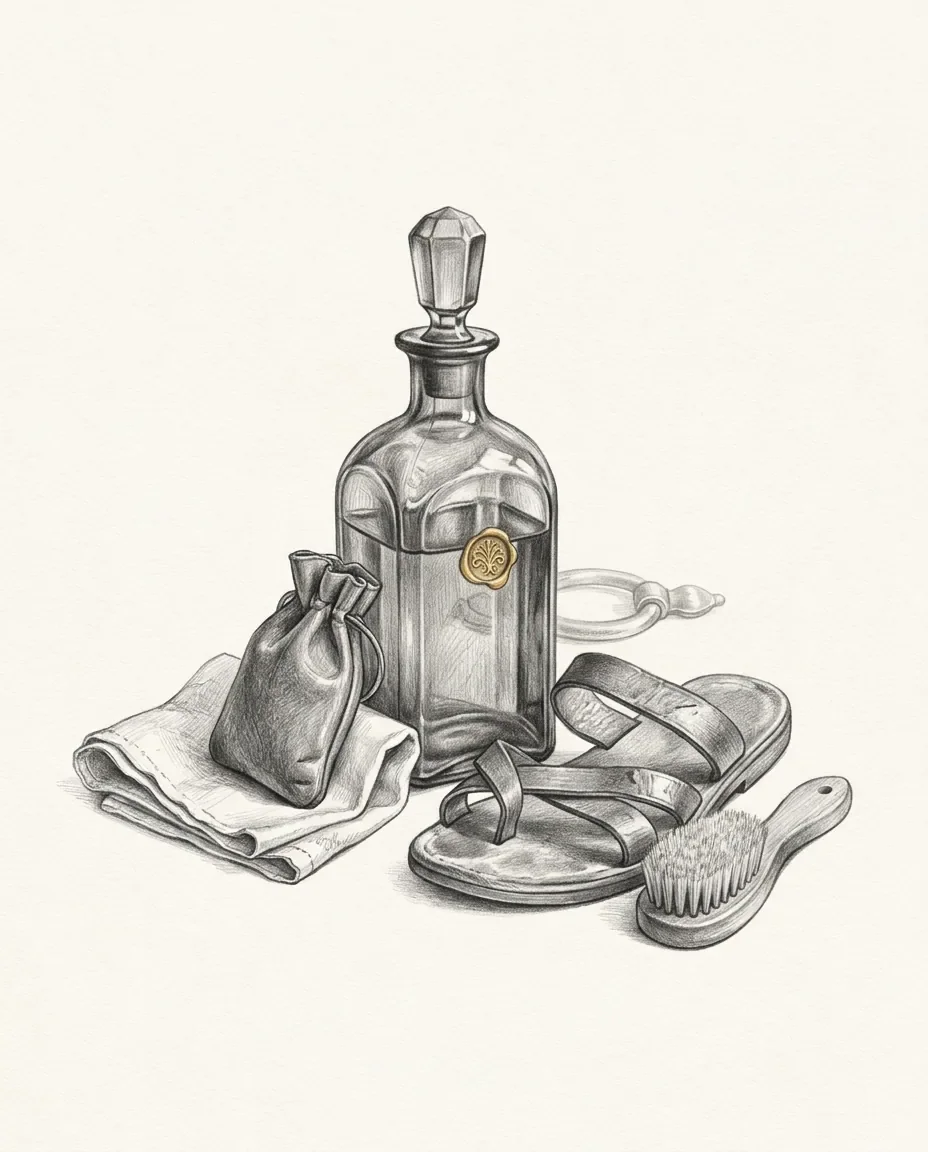 Graphite artwork symbolising Body-Odor Fetish