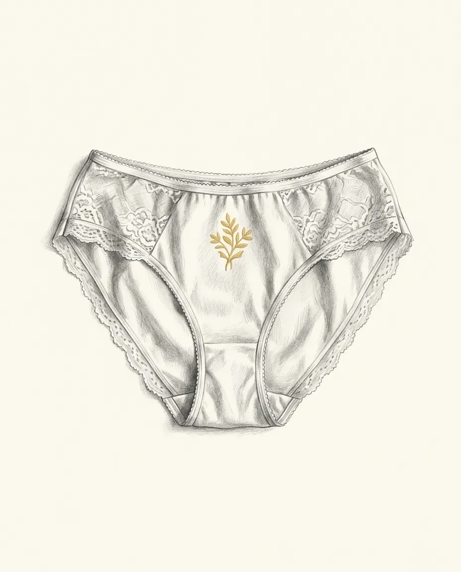 Graphite artwork symbolising Panty Fetish