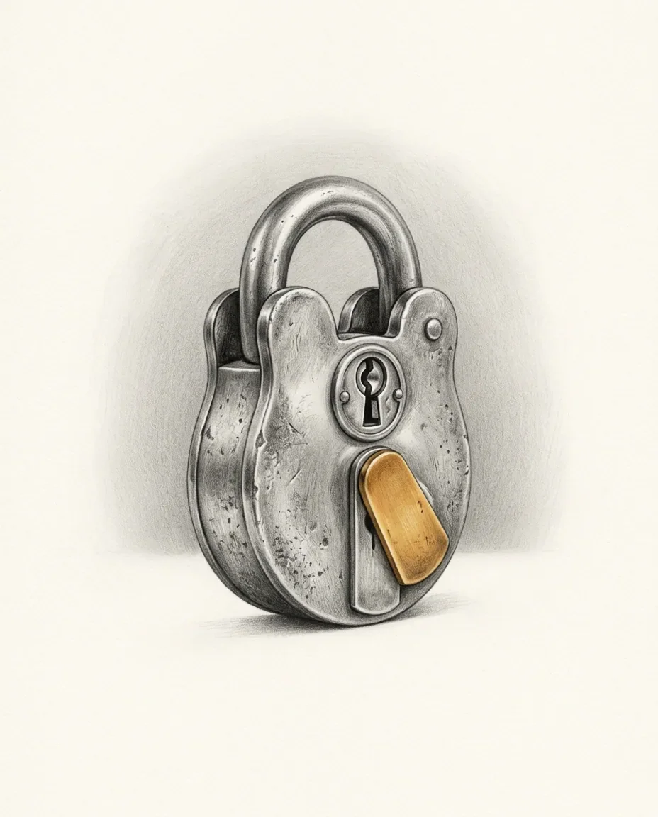 Graphite artwork symbolising Pedophilia
