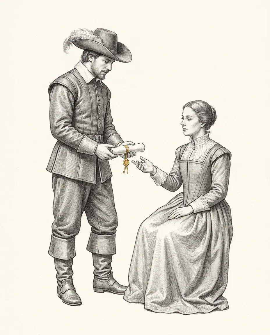 Graphite artwork symbolising Roleplay