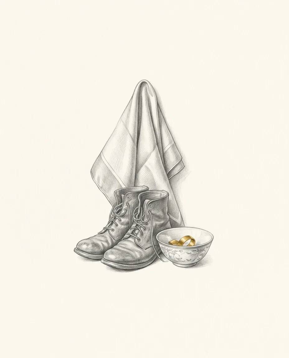 Graphite artwork symbolising Salirophilia (Soiling a Partner)