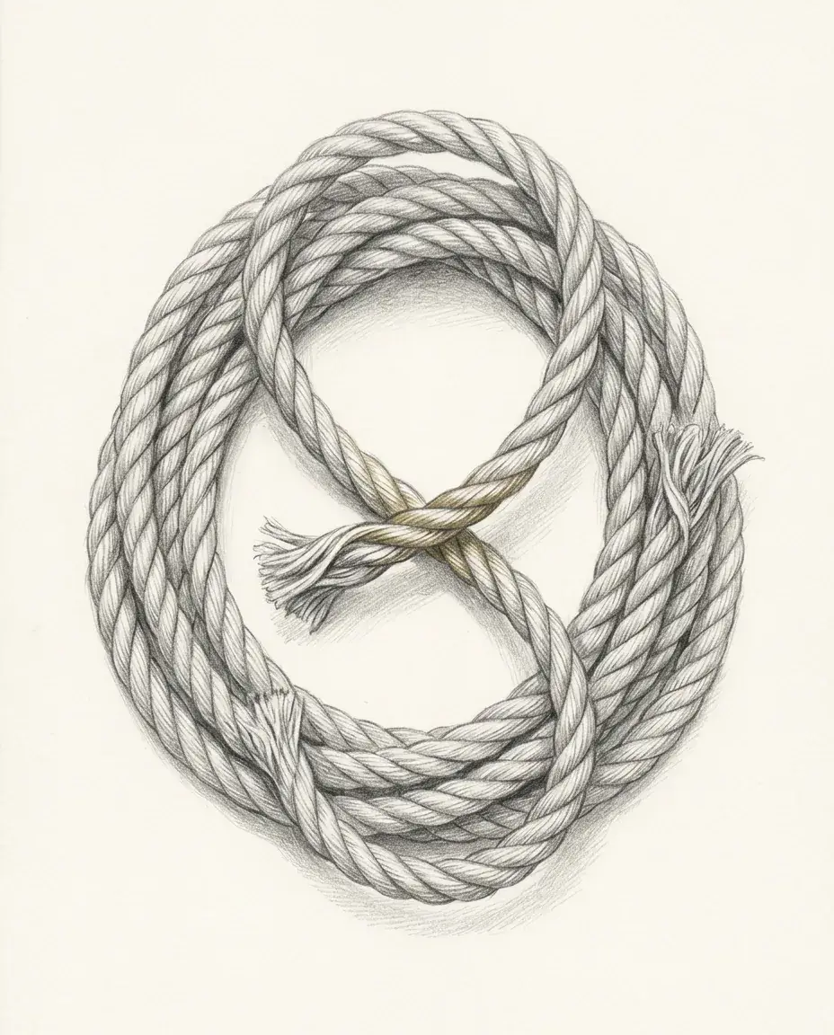 Graphite plate — Shibari (Japanese Rope Bondage)