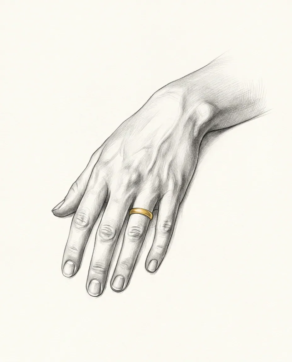 Graphite artwork symbolising Skin Fetish
