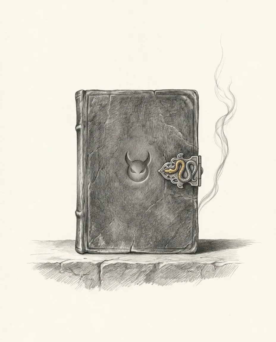 Graphite artwork symbolising Succubus / Incubus Attraction
