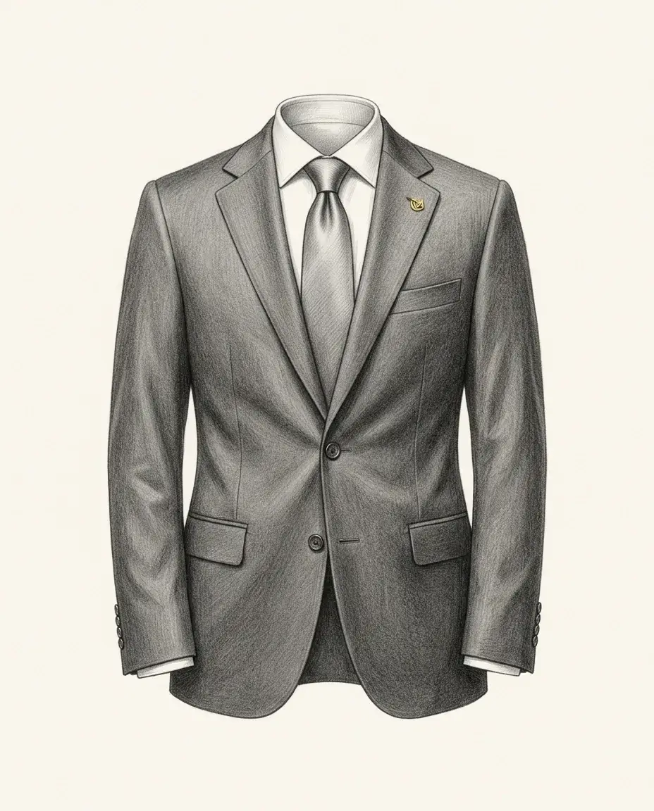 Graphite plate — Suit and Tie Fetish