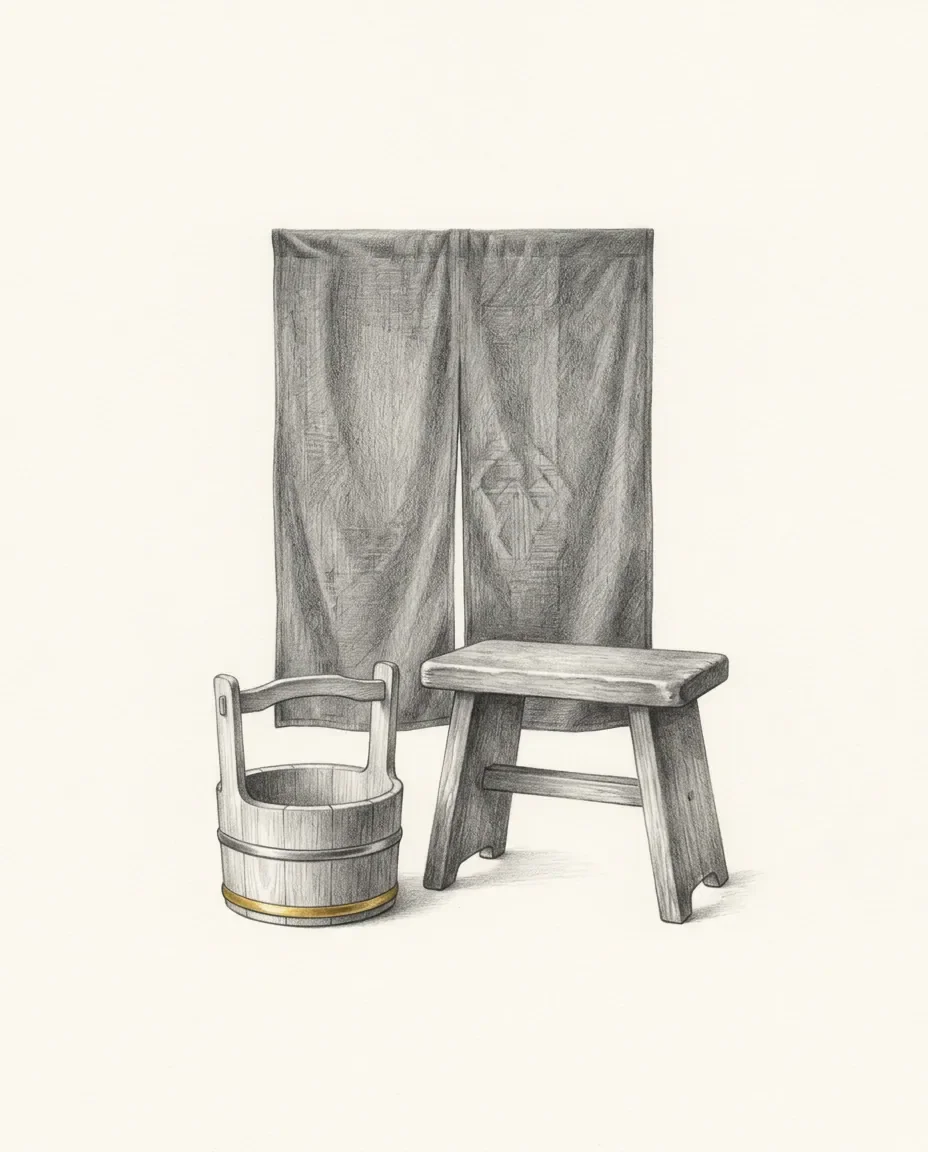 Graphite artwork symbolising Sumata