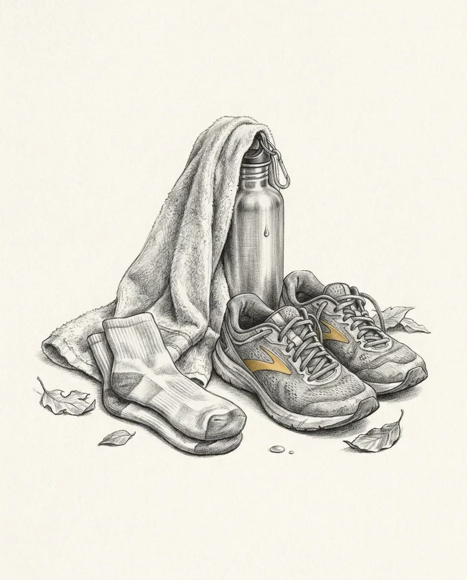 Graphite artwork symbolising Sweat Fetish