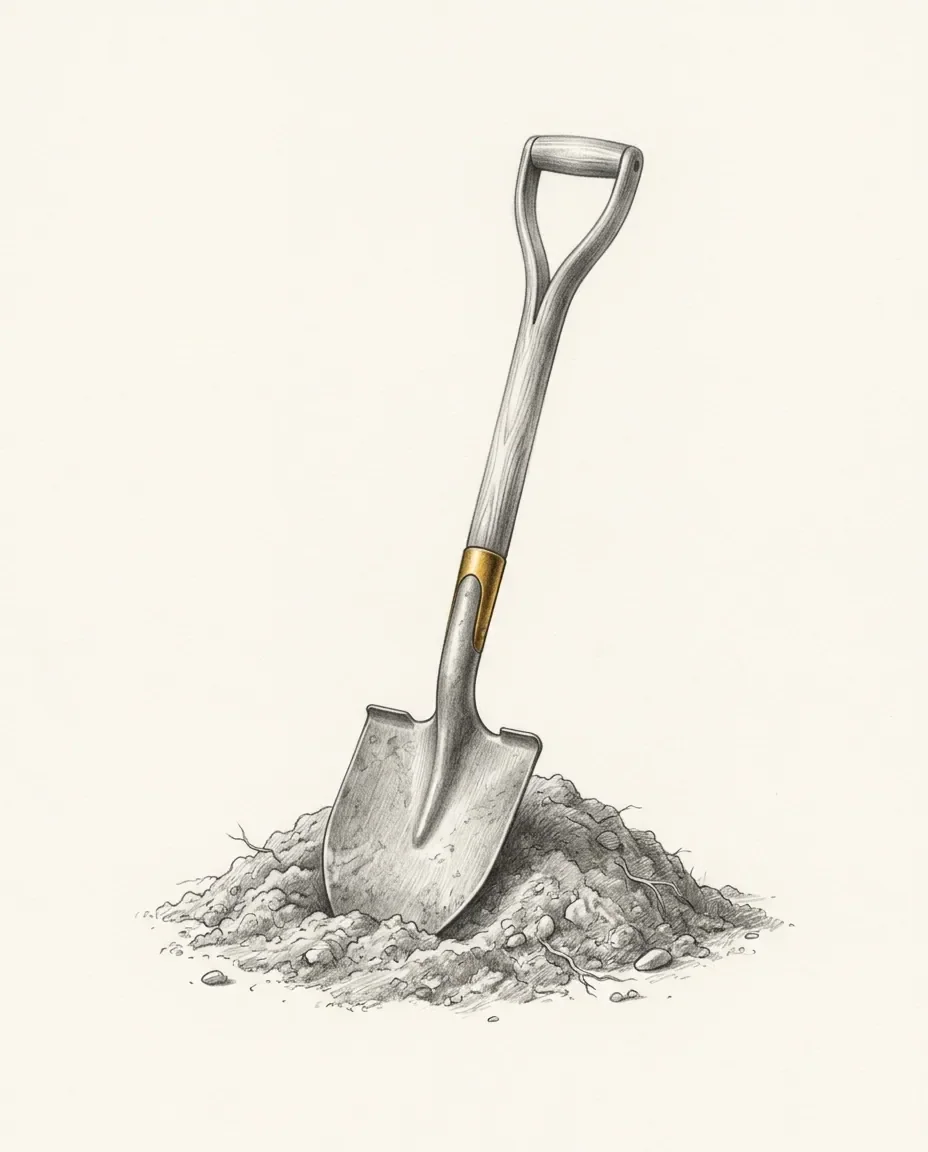 Graphite artwork symbolising Buried-Alive Fetish
