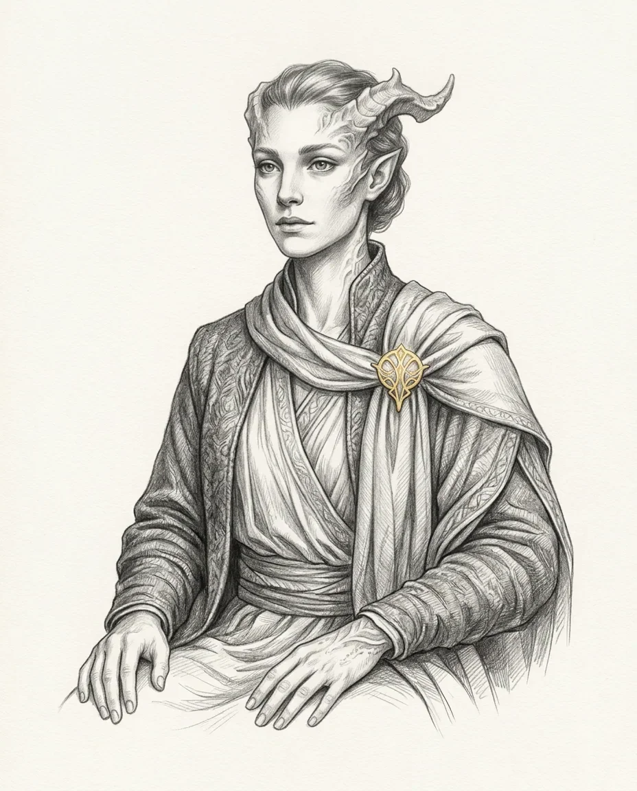 Graphite artwork symbolising Teratophilia