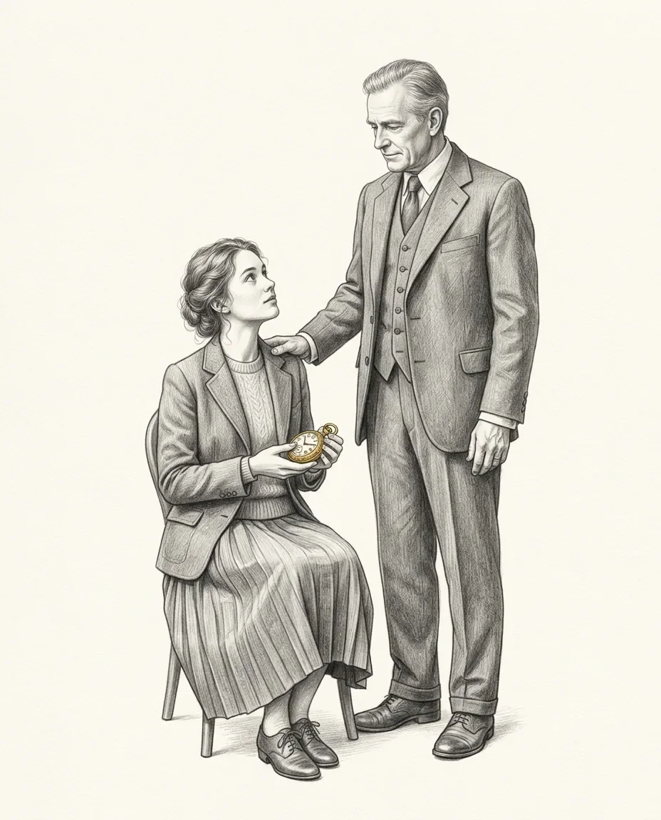 Graphite artwork symbolising Timophilia (Arousal from Wealth)