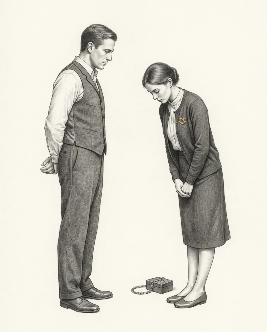 Graphite artwork symbolising Total Power Exchange