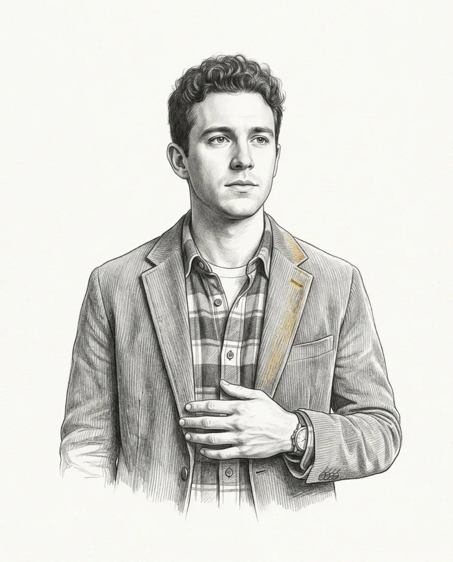 Graphite artwork symbolising Attraction to Trans Men