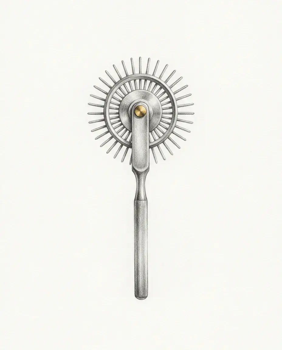 Graphite plate — Wartenberg Wheel Play