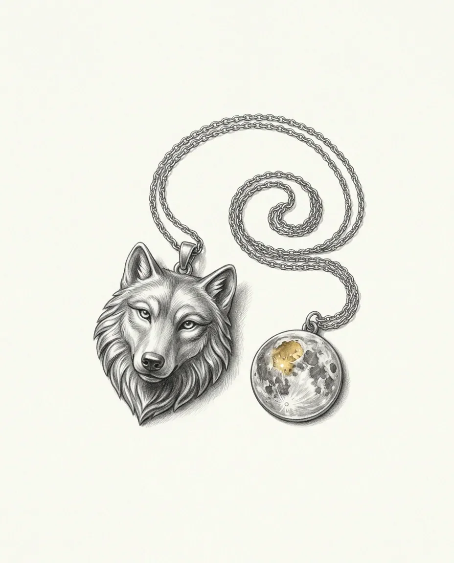 Graphite artwork symbolising Werewolf Attraction